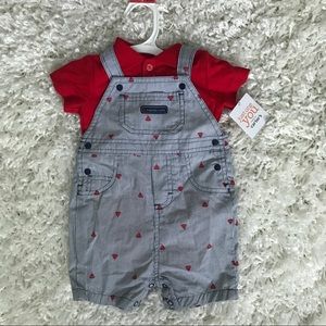 Carter’s boys overall set